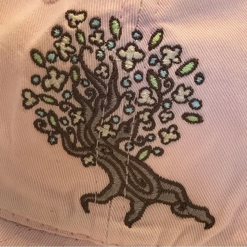 Magellan Tree Art Pink Woman's Adjustable Cap
